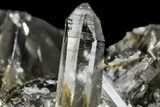 Quartz Crystals With Adularia - Hardangervidda, Norway #111476-1